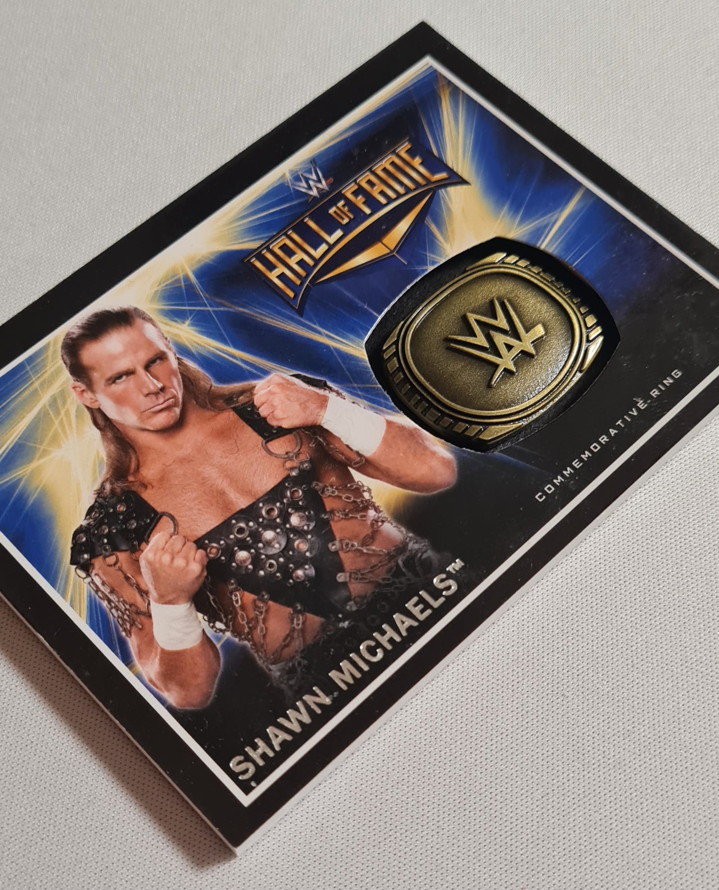 Shawn Michaels - 2016 Topps WWE Wrestling Hall of Fame Commemorative Ring! /299