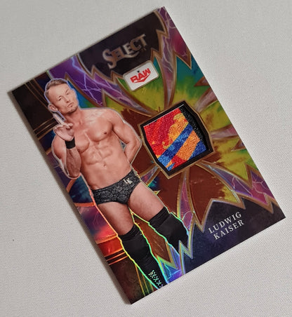 Ludwig Kaiser - 2024 Panini Select WWE Wrestling RAW Sparks #SP-LKS /Patch /25