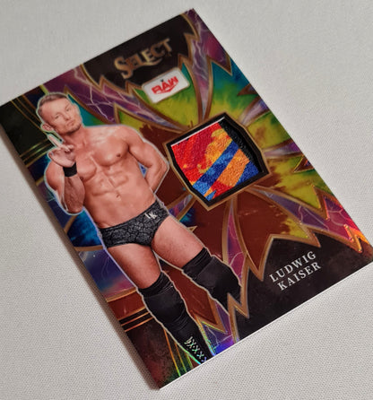 Ludwig Kaiser - 2024 Panini Select WWE Wrestling RAW Sparks #SP-LKS /Patch /25
