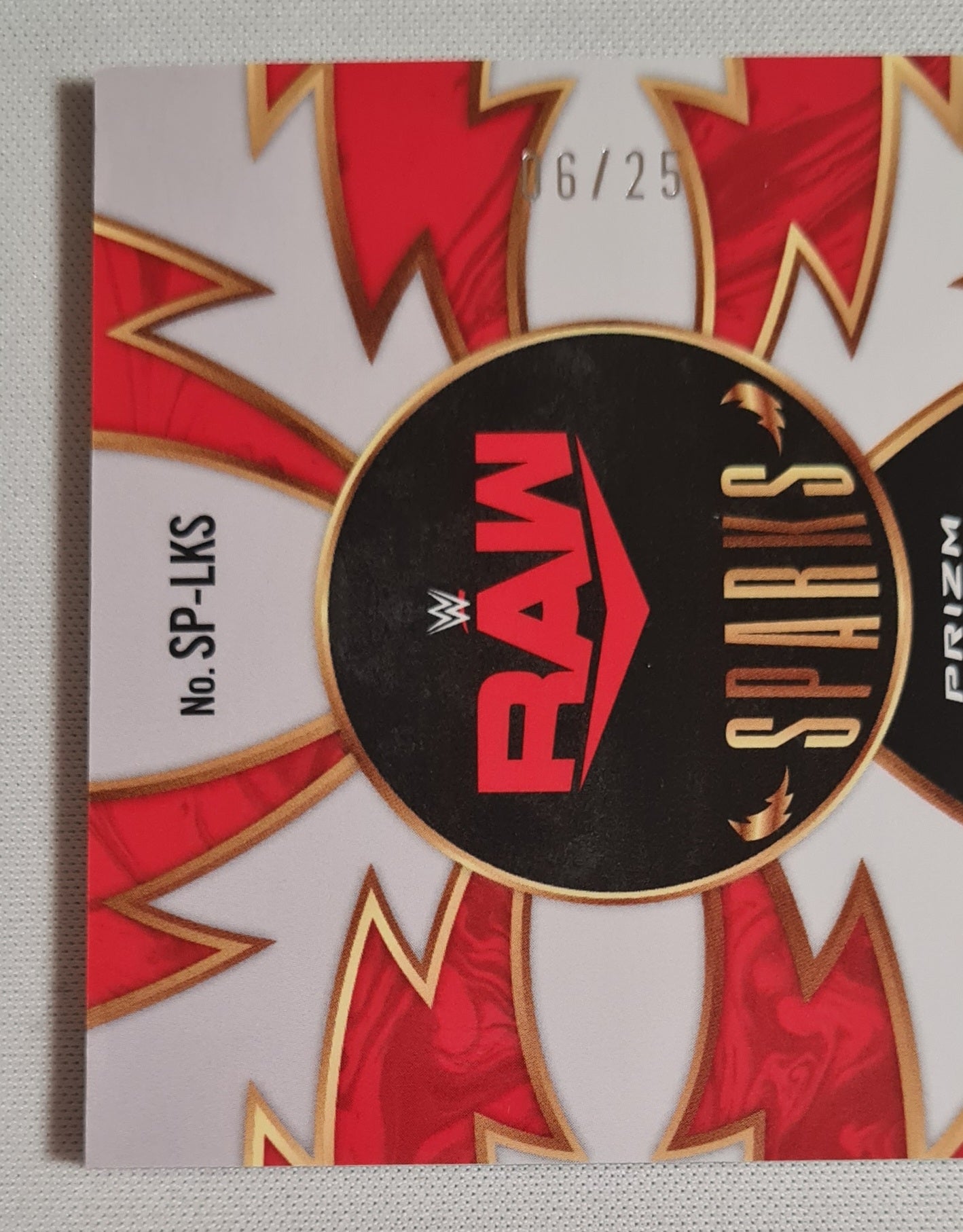 Ludwig Kaiser - 2024 Panini Select WWE Wrestling RAW Sparks #SP-LKS /Patch /25