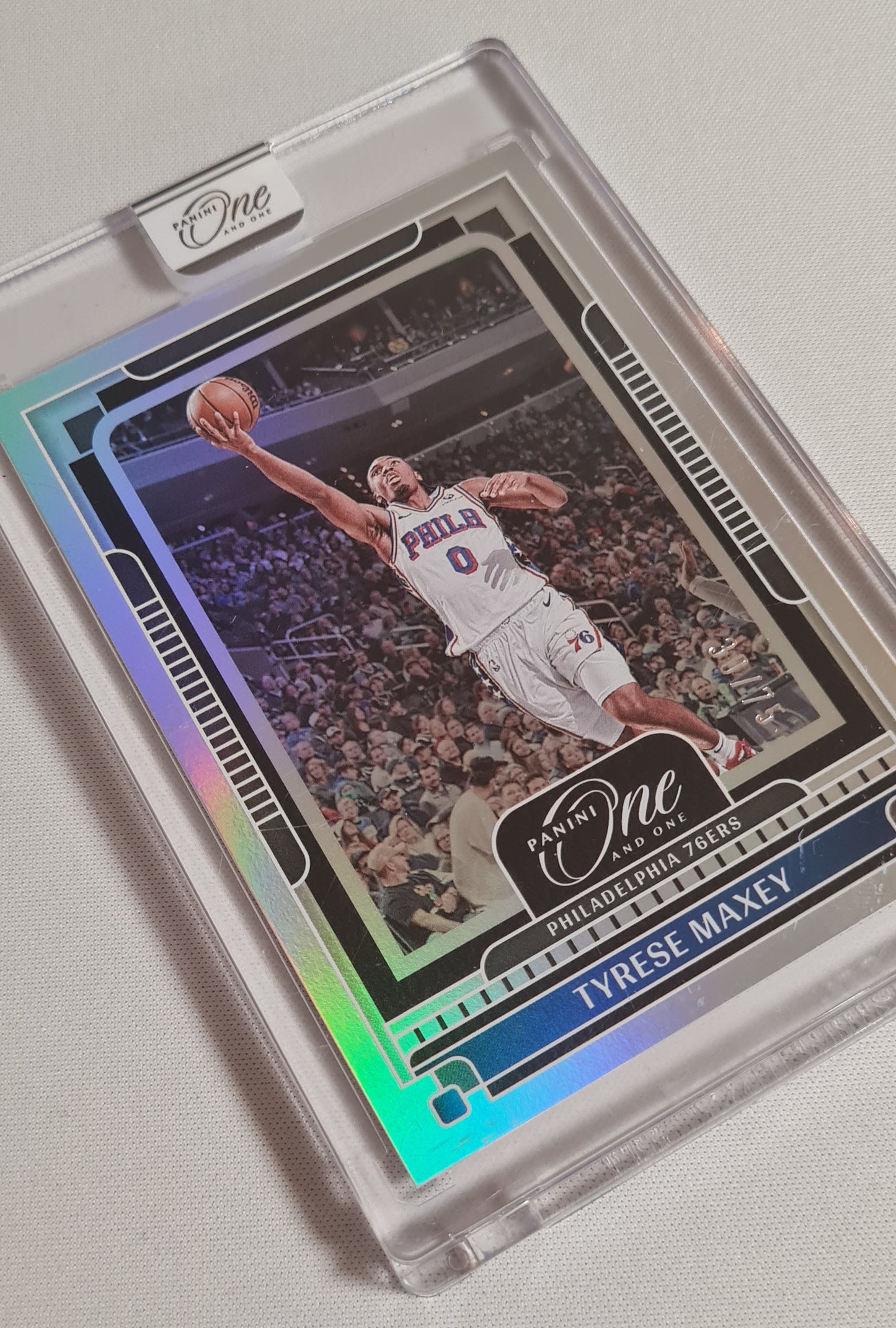 Tyrese Maxey - 2024/25 Panini One and one Basketball Philadelphia 76ers #18 Refractor