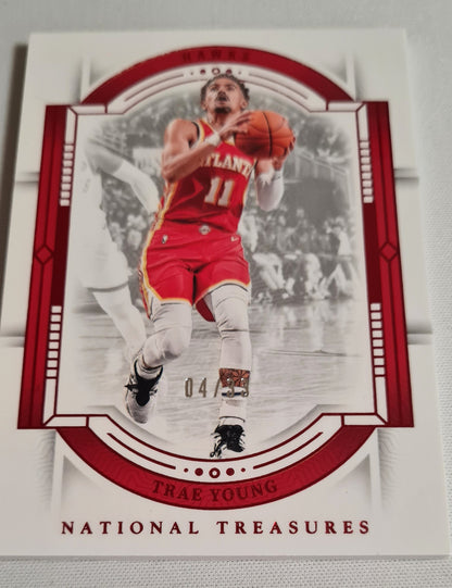 Trae Young - 2023/24 Panini National Treasures Basketball NBA Atlanta Hawks #17 /33