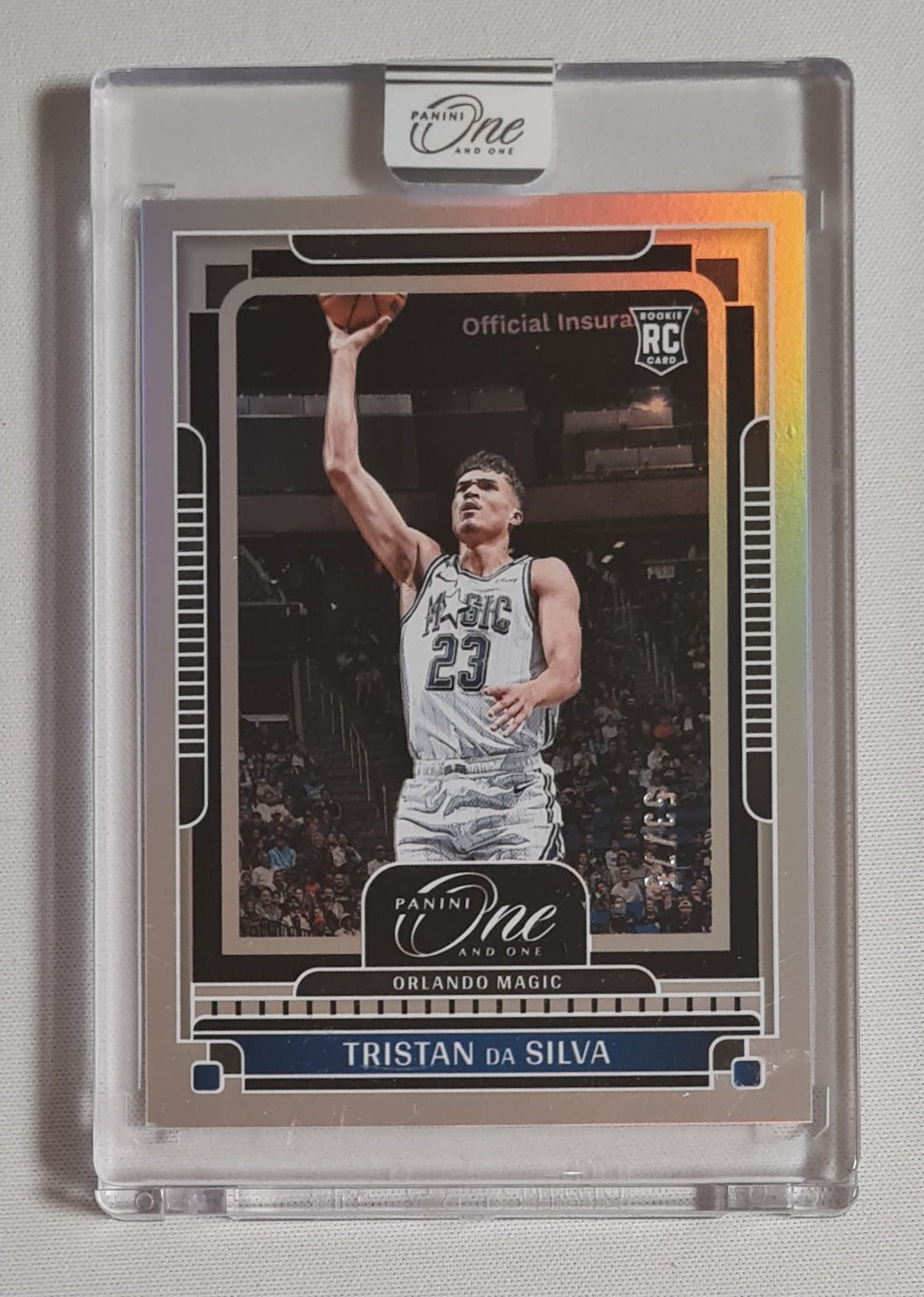 Tristan da Silva - 2024/25 Panini One and One Basketball NBA Orlando Magic #133 Refractor /75