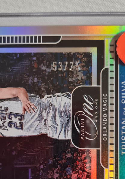 Tristan da Silva - 2024/25 Panini One and One Basketball NBA Orlando Magic #133 Refractor /75