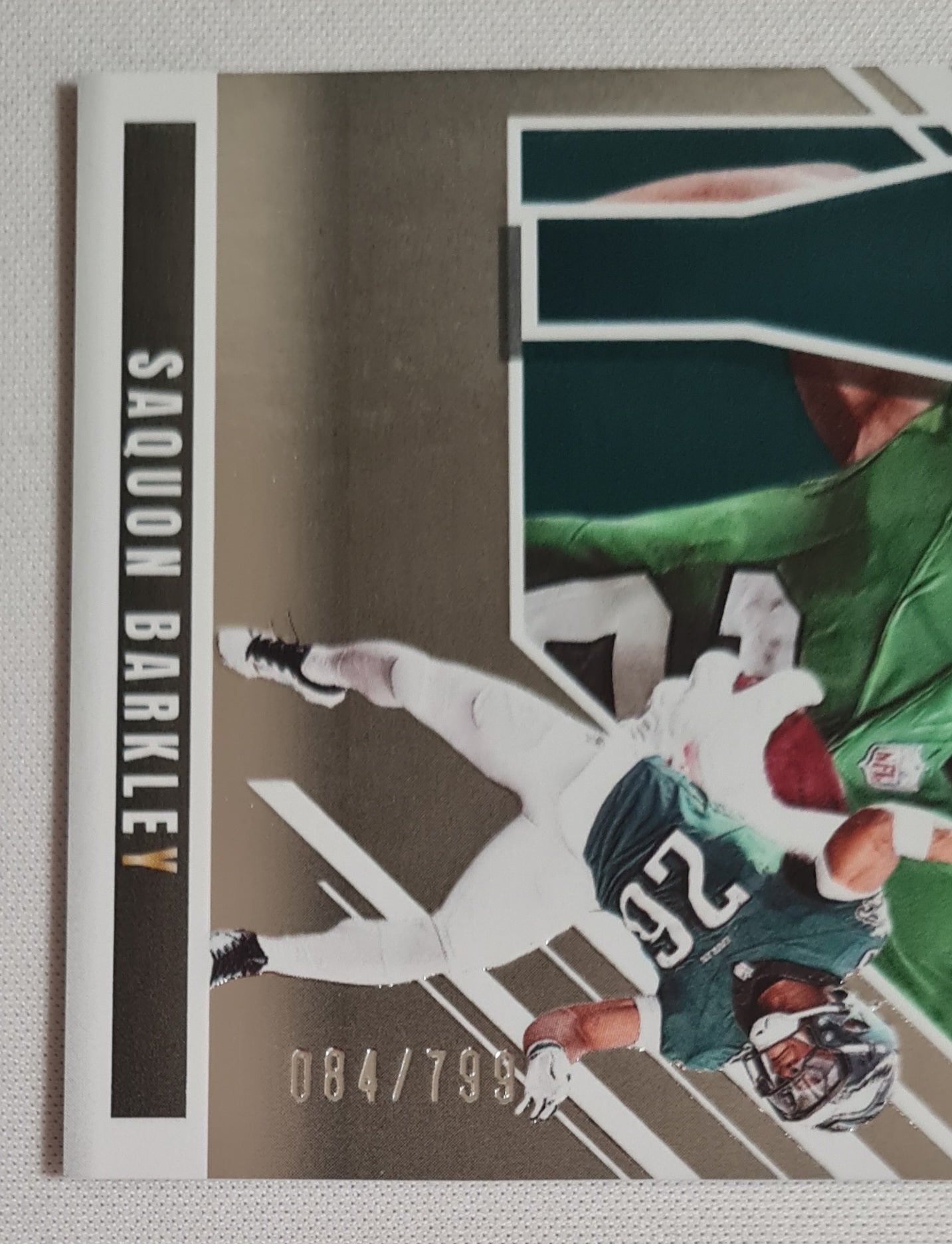 Saquon Barkley - 2025 Panini Donruss Elite Football Spellbound (Letter Y) #7 /799