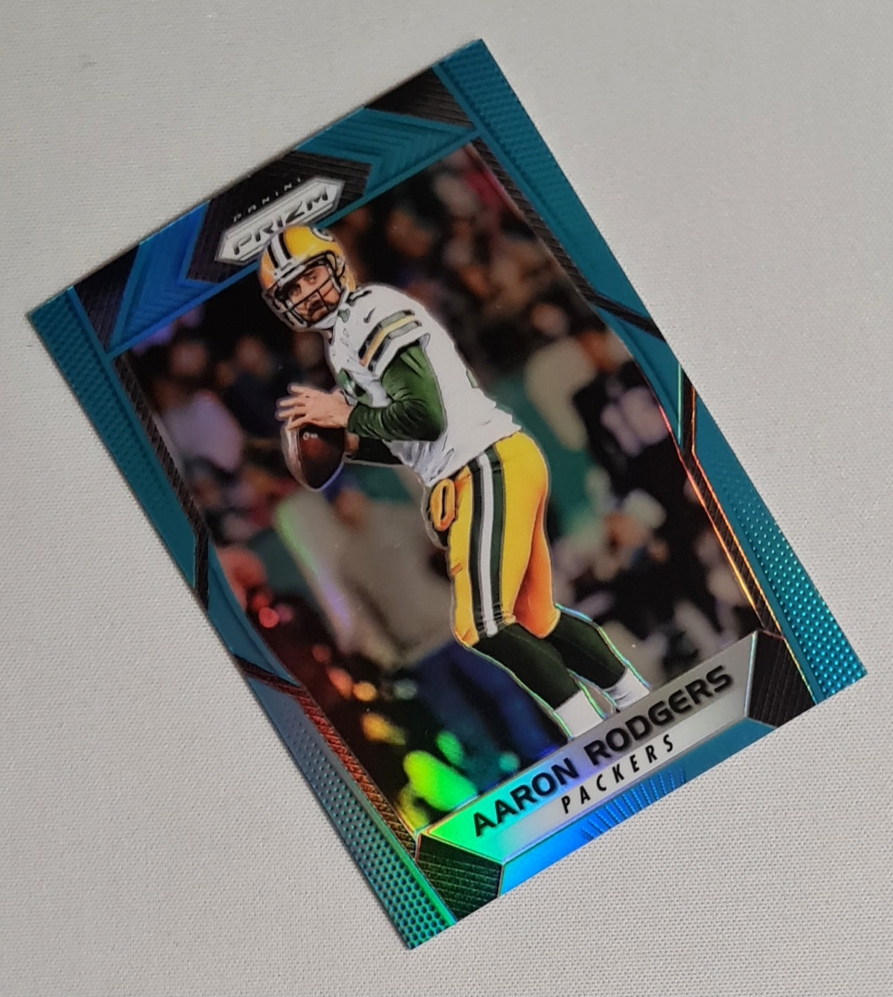 Aaron Rodgers - 2017 Panini Prizm Football NFL Greenbay Packers #1 Light Blue Prizm /199
