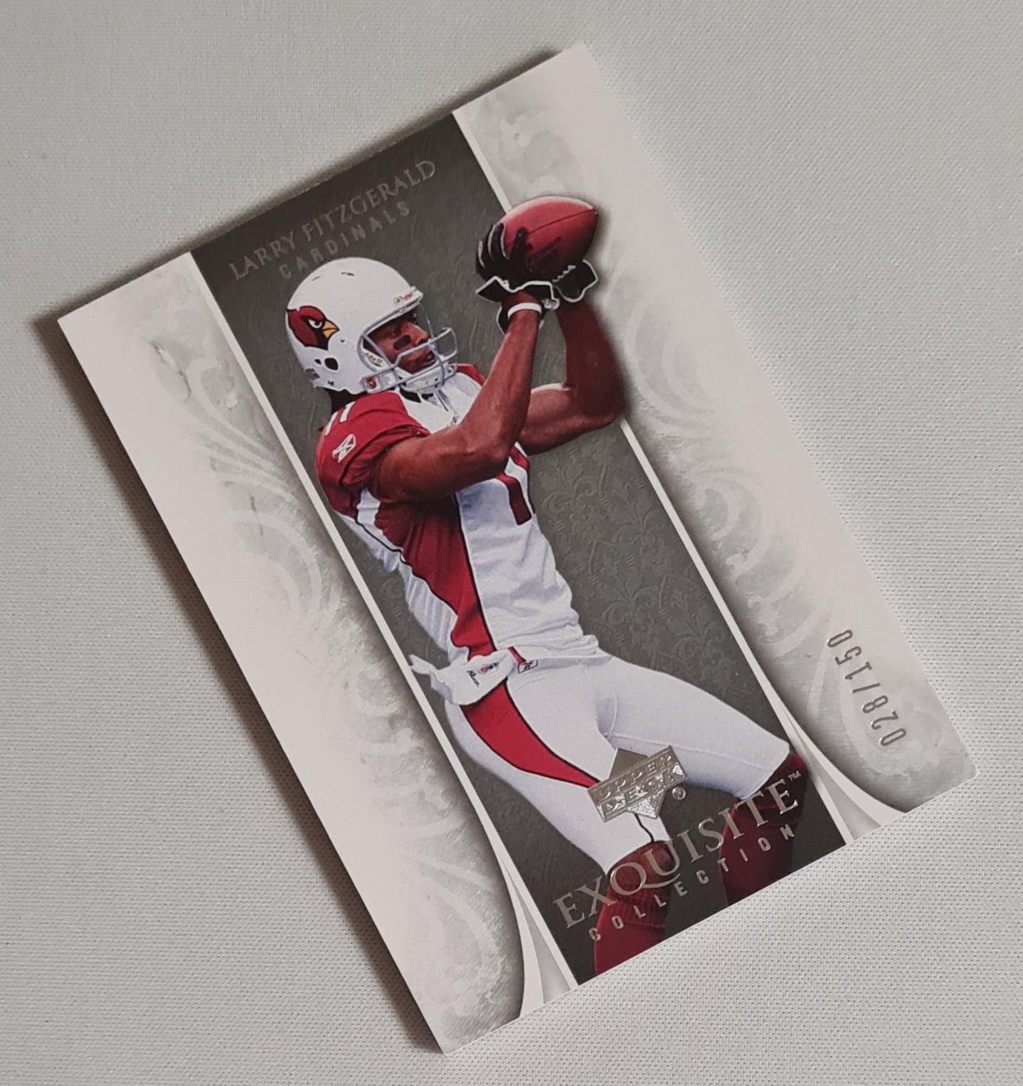 Larry Fitzgerald - 2006 Upper Deck Exquisite Collection NFL Football Cardinals #1 /150