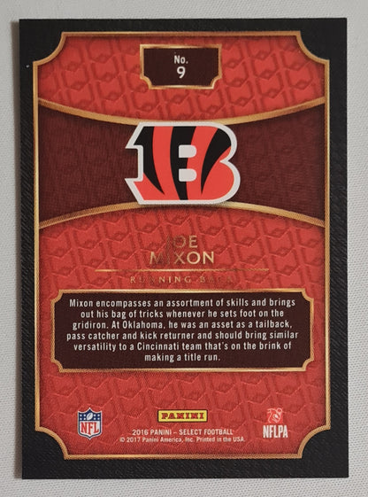 Joe Mixon - 2016 Panini Select Football NFL Cincinnati Bengals (RC) #9 Refractor