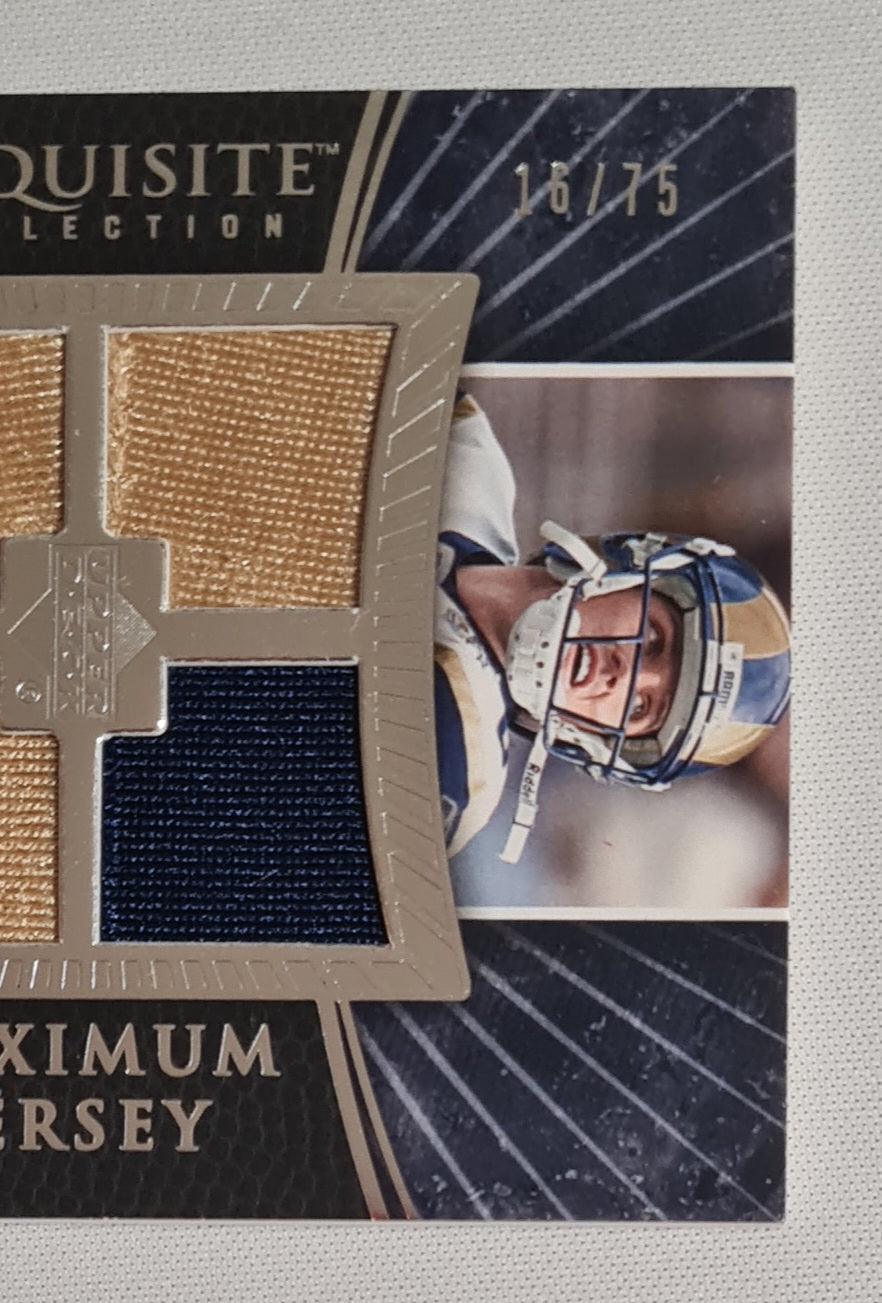 Kevin Curtis - 2006 Upper Deck Exquisite Collection Maximum Jersey NFL Rams #XXL-CU /Game-used! /75