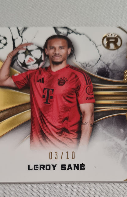 Leroy Sane - 2025 Topps Reverence UEFA Club Competitions FC Bayern Munchen (CL) #RR-LS /Relic Card  /10
