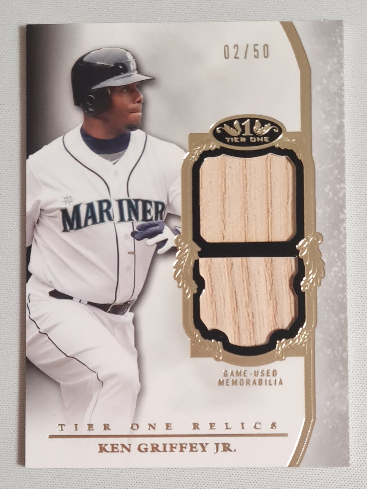 Ken Griffey Jr. - 2013 Topps Baseball MLB Seattle Mariners #TODR-KGJ /Game-used memorabilia /50