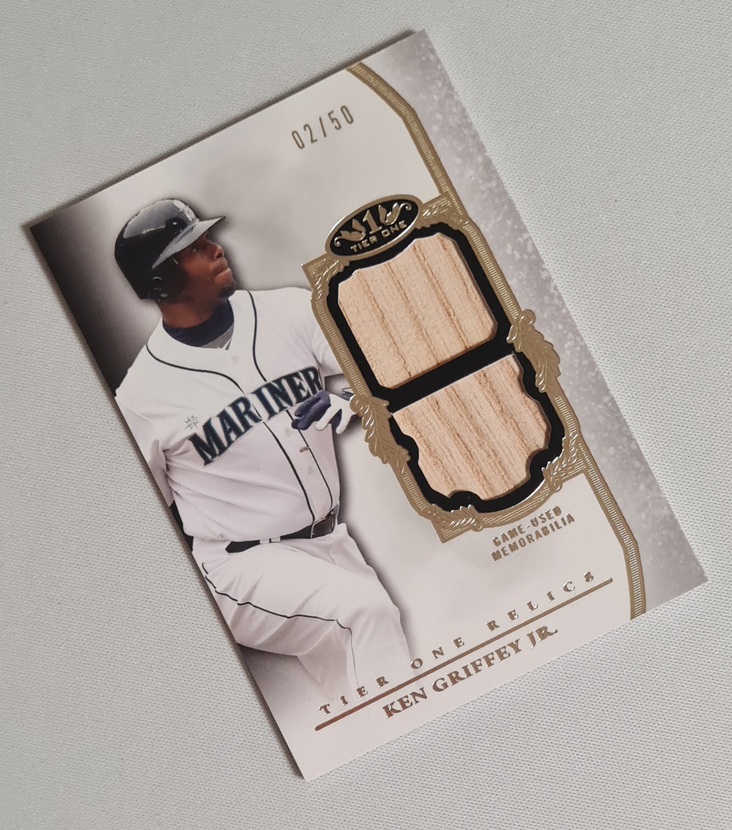 Ken Griffey Jr. - 2013 Topps Baseball MLB Seattle Mariners #TODR-KGJ /Game-used memorabilia /50