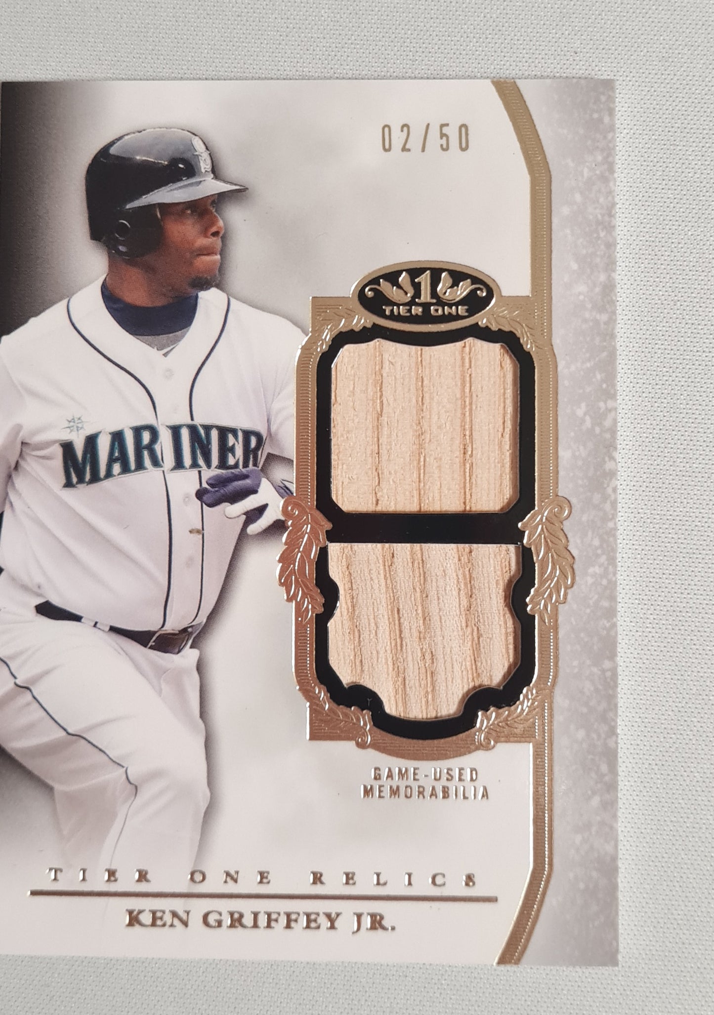 Ken Griffey Jr. - 2013 Topps Baseball MLB Seattle Mariners #TODR-KGJ /Game-used memorabilia /50