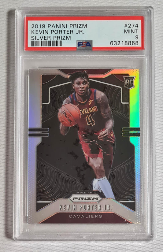 Kevin Porter Jr. - 2019/20 Panini Prizm Basketball NBA Cleveland Cavaliers #274 Silver Prizm PSA 9