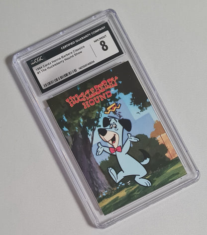 The Huckleberry Hound Show - 1994 Cardz Hanna-Barbera Classics #1 CGC 8 Mint