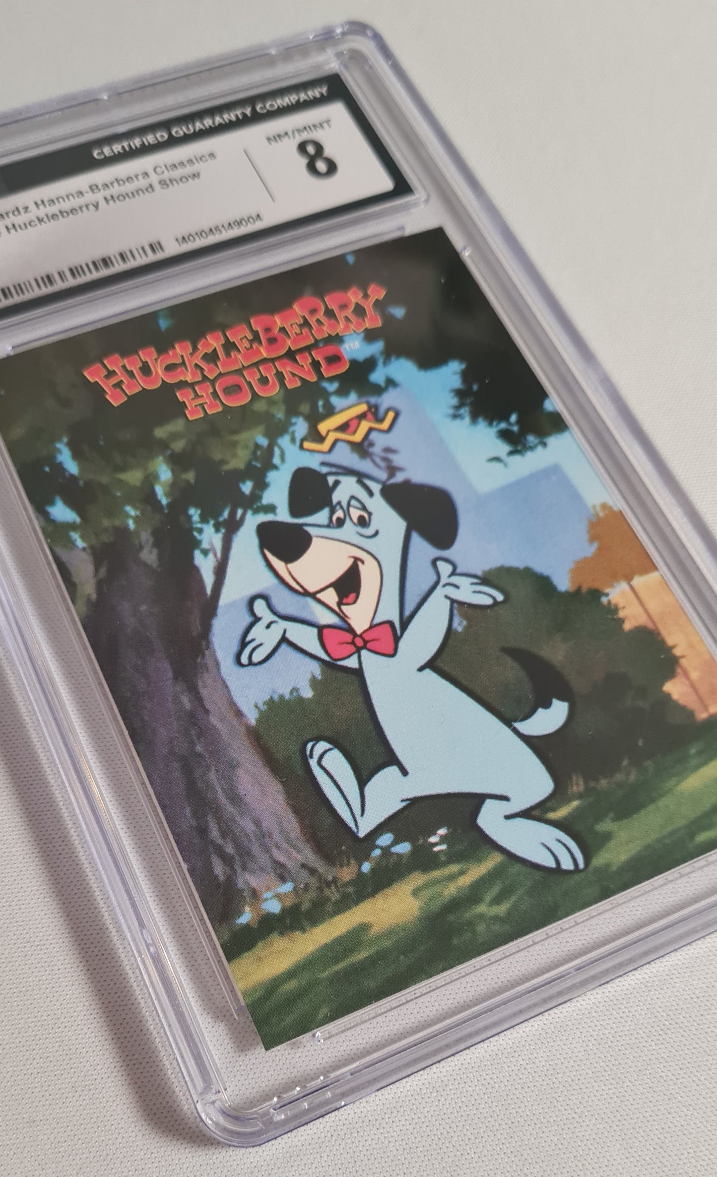 The Huckleberry Hound Show - 1994 Cardz Hanna-Barbera Classics #1 CGC 8 Mint