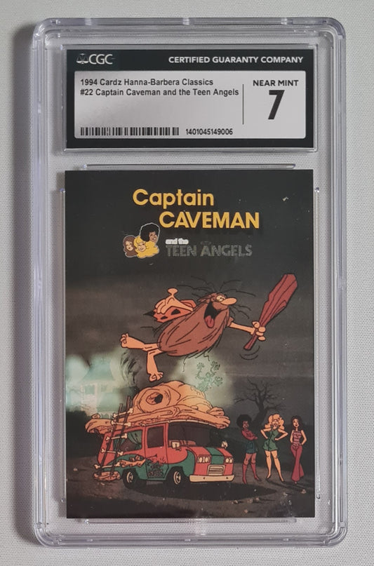 Captain Caveman and the Teen Angels - 1994 Cardz Hanna-Barbera Classics #22 CGC 7 Near Mint