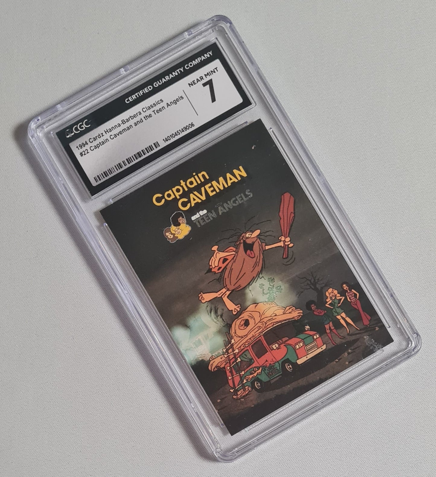 Captain Caveman and the Teen Angels - 1994 Cardz Hanna-Barbera Classics #22 CGC 7 Near Mint