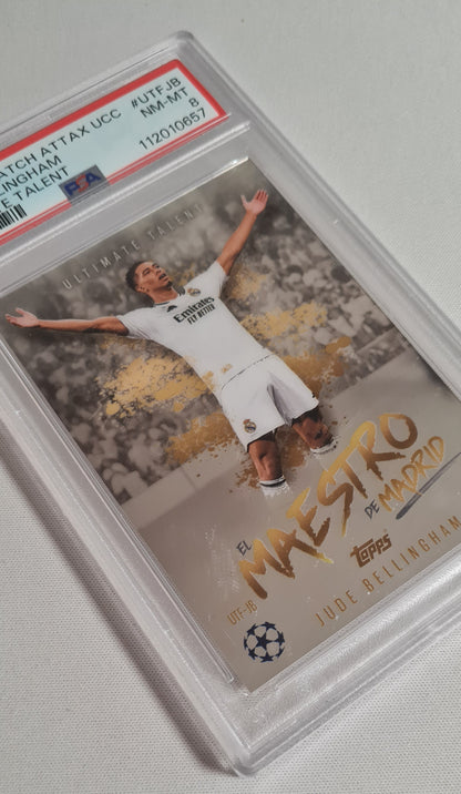 Jude Bellingham - 2024/25 Match Attax UCC Ultimate Talent #UTFJB PSA 8 NM-MT