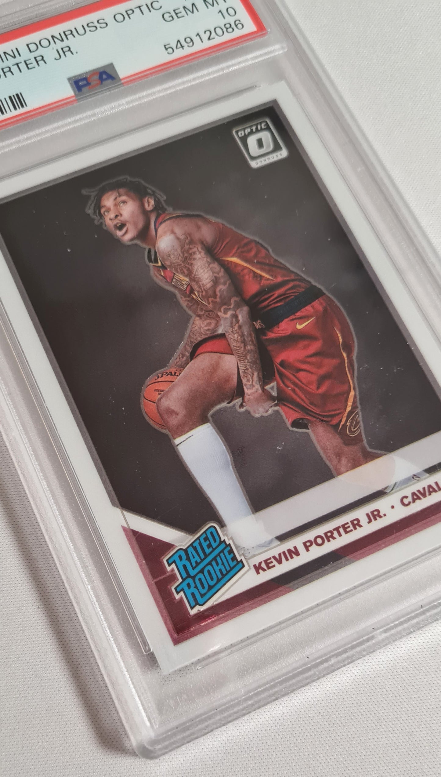 Kevin Porter Jr. - 2019 Panini  Donruss Optic Basketball NBA Cavaliers #179 PSA 10 GEM MT