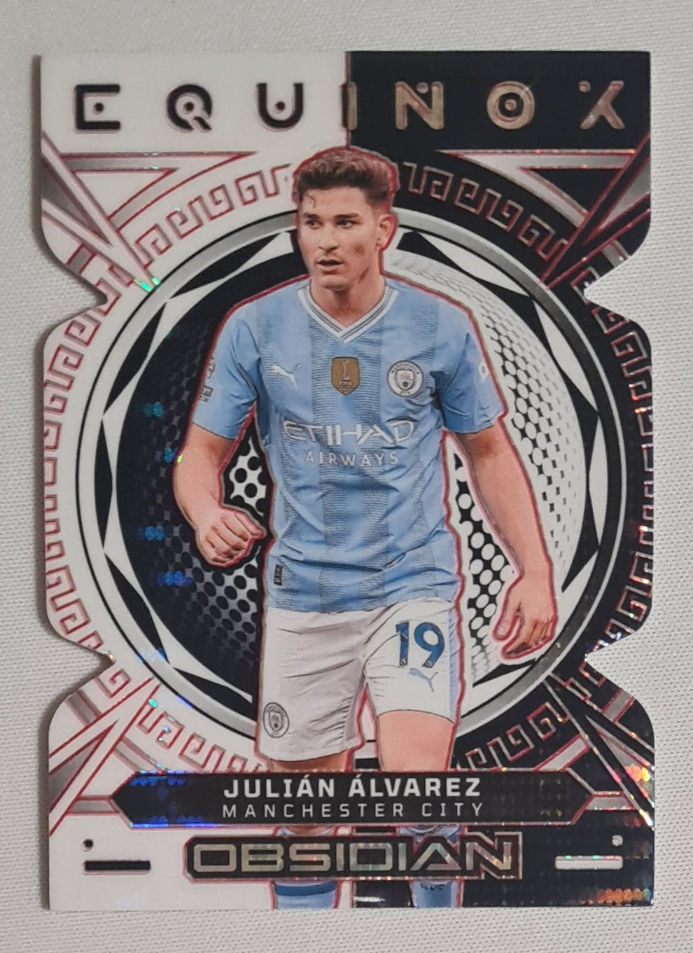 Julian Alvarez - 2023/24 Panini Obsidian Soccer Manchester City Equinox #9