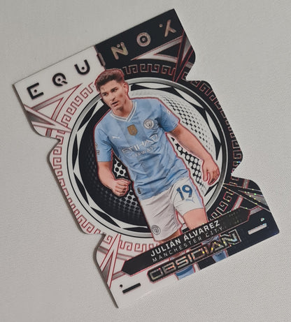 Julian Alvarez - 2023/24 Panini Obsidian Soccer Manchester City Equinox #9