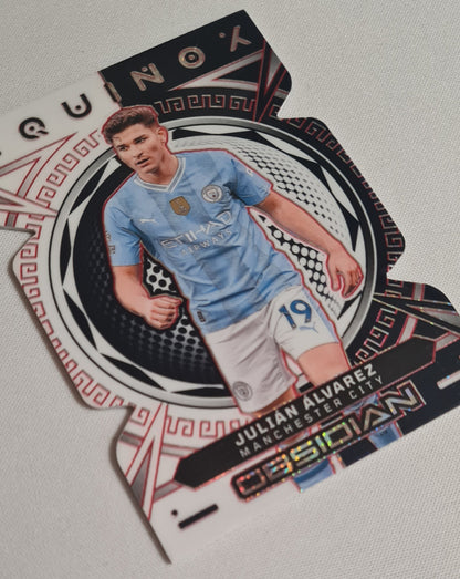 Julian Alvarez - 2023/24 Panini Obsidian Soccer Manchester City Equinox #9
