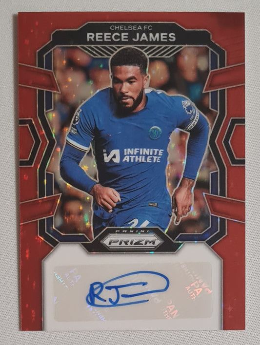 Reece James - 2023/24 Panini Prizm Premier League Soccer Chelsea FC #S-RJ /Auto