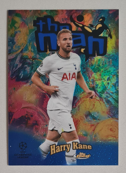 Harry Kane - 2023 Topps Finest The Man Tottenham Hotspur #FTM-10 Blue/150