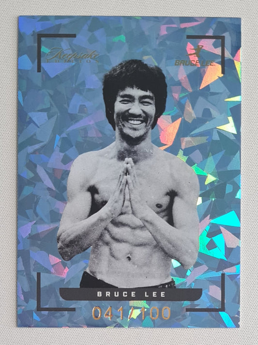 Bruce Lee - 2024 Keepsake Edition 50th Anniversary Bruce Lee Martial Artist #34 Blue/100
