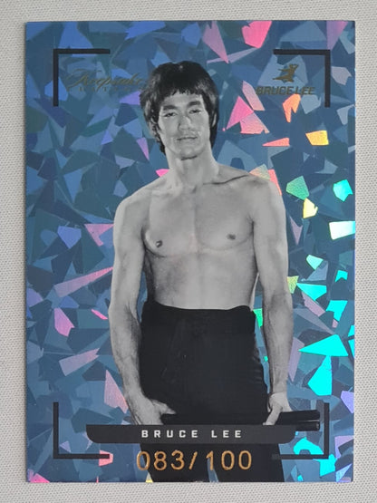 Bruce Lee - 2024 Keepsake Edition 50th Anniversary Bruce Lee Martial Artist #35 Blue /100