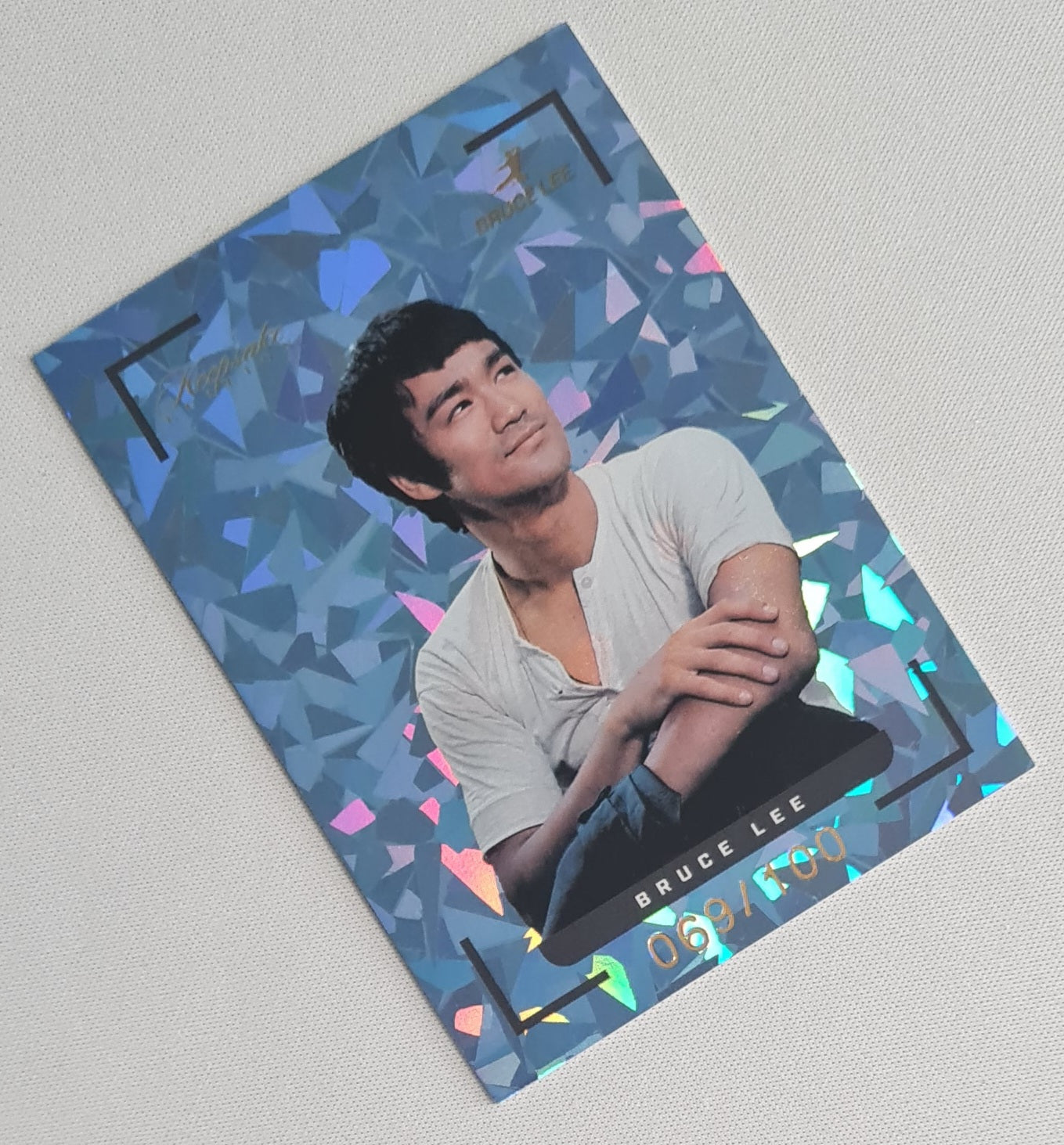 Bruce Lee - 2024 Keepsake Edition 50th Anniversary Bruce Lee Martial Artist #24 Blue/100