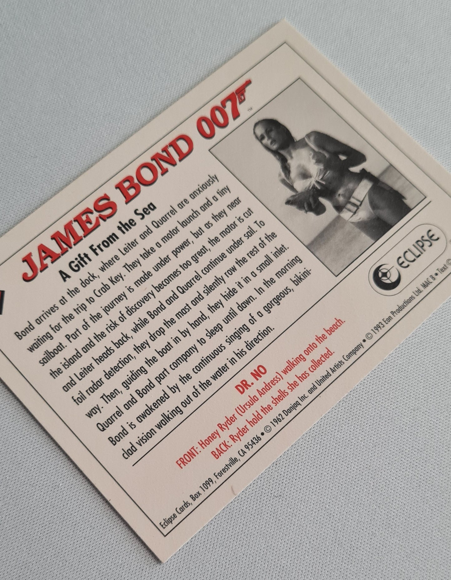 Ursula Andress - 1963 Danjaq/1993 Eon Eclipse 007 James Bond (featuring Honey Ryder) - A gift from the Sea - #10