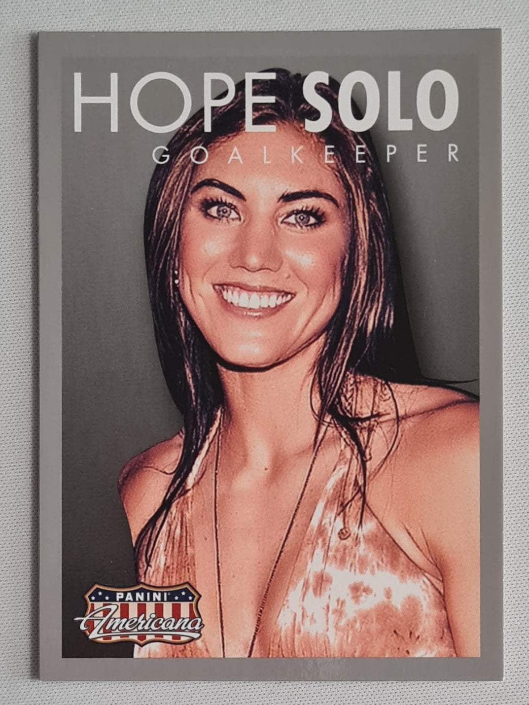 Hope Solo - 2015 Panini Americana Women Soccer Goalkeeper #6