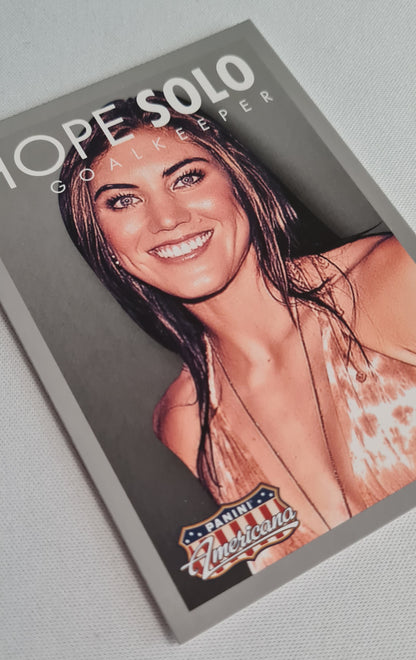 Hope Solo - 2015 Panini Americana Women Soccer Goalkeeper #6