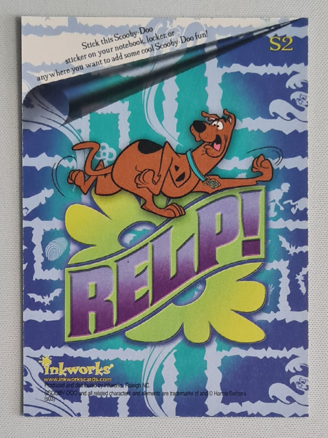 Scooby-Doo! - 2003 Inkworks Relp! Mysteries and Monsters Trading Card #S2