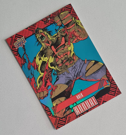 Hulk - 2023/24 Upper Deck - Marvel Annual #33 Blue Refractor