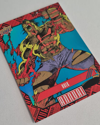 Hulk - 2023/24 Upper Deck - Marvel Annual #33 Blue Refractor