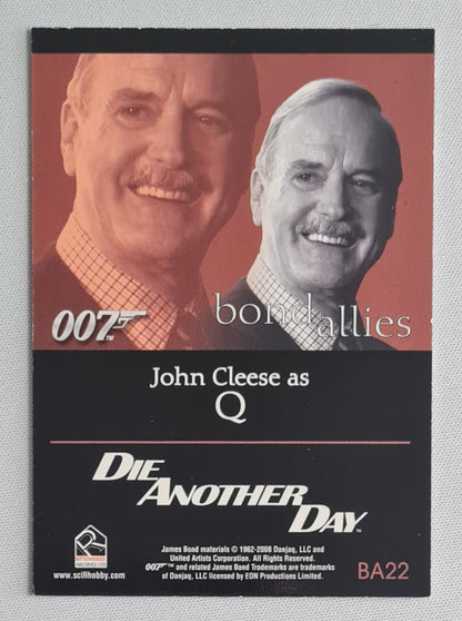 Q - 1962-2008 Danjaq James Bond 007 - Die Another Day - (featuring: John Cleese as Q) #BA22