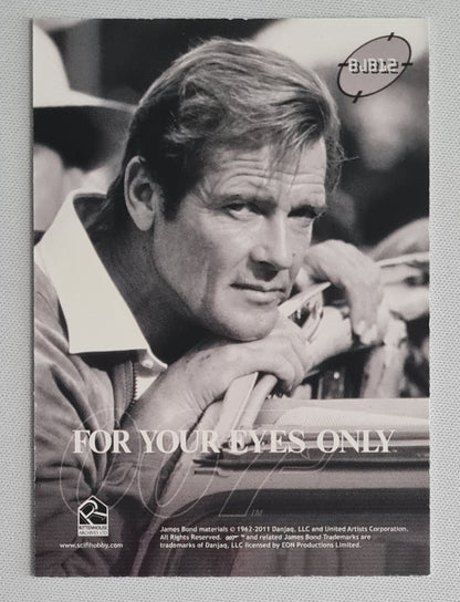 James Bond  -1962-2011 Danjaq James Bond 007 - For Your Eyes Only - #BJB12