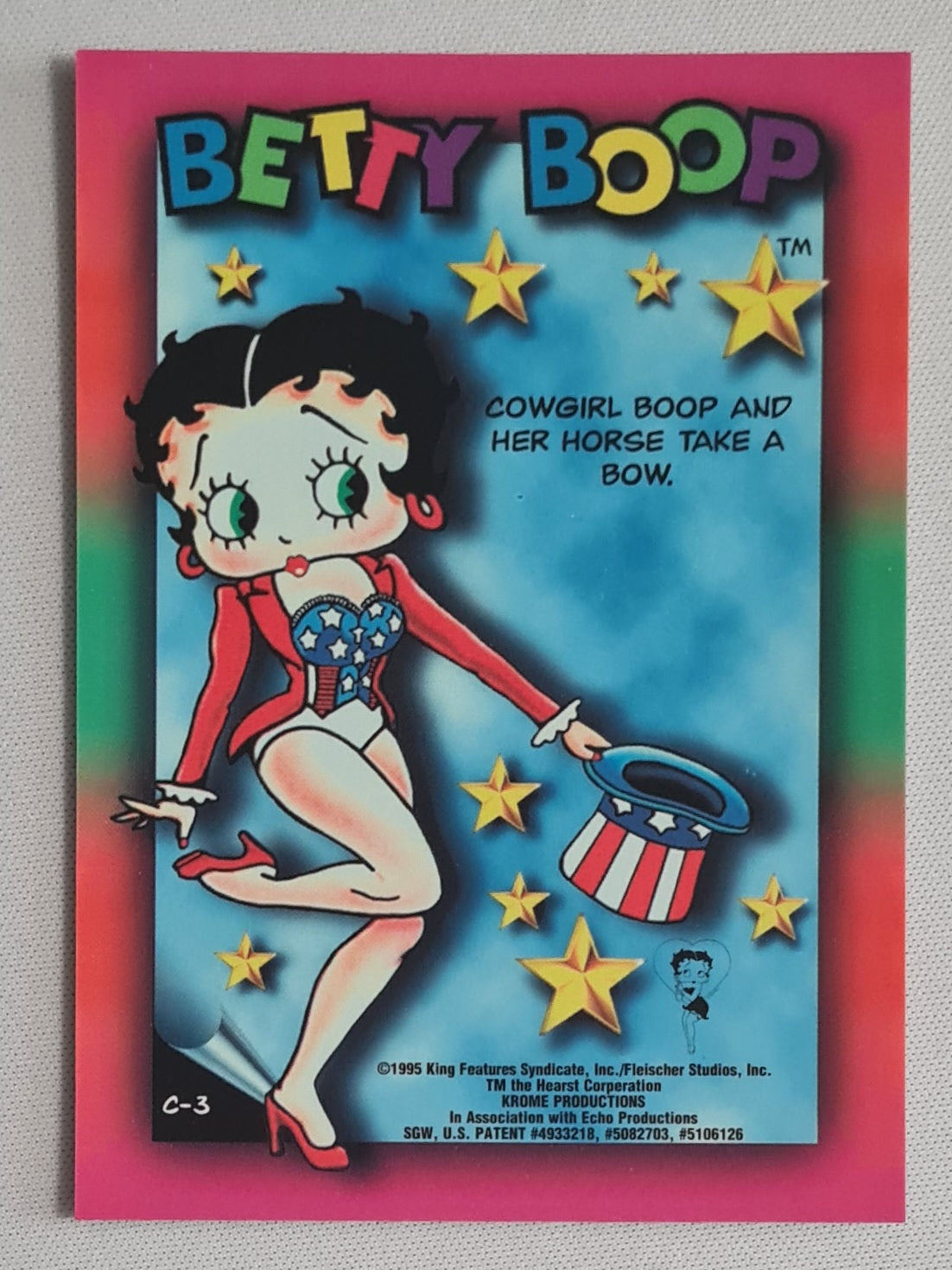 Betty Boop - 1995 King Features Syndicate #c-3 Refractor