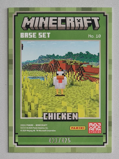 Chicken - 2024 Panini Minecraft Base Set #10 /475