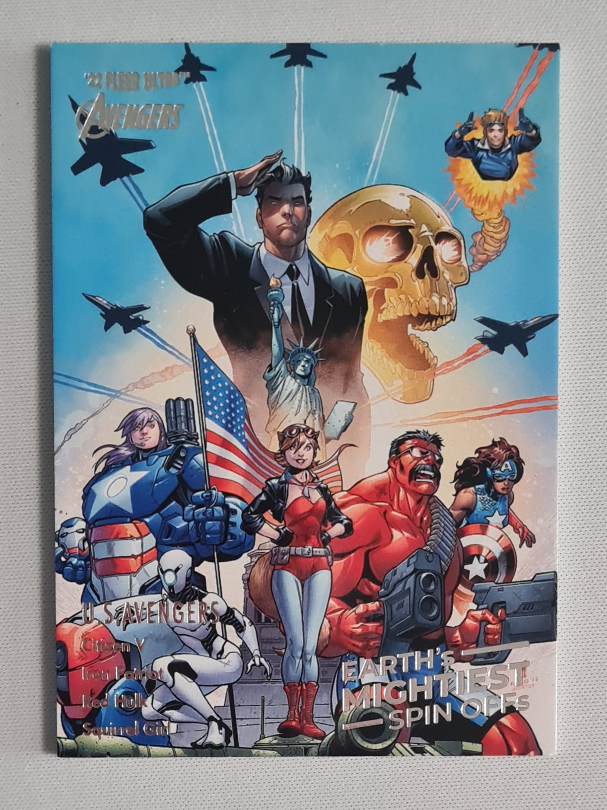 Earth's Mightiest Spin Offs - 2022 Upper Deck Marvel Fleer Ultra Avengers #SO-7