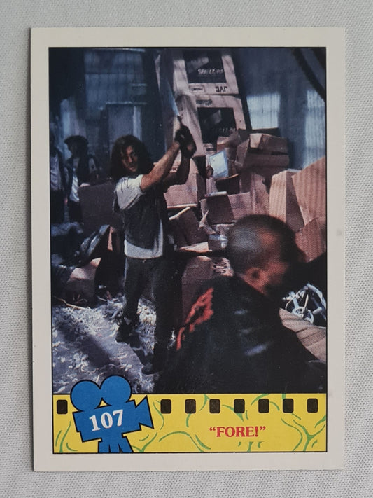 Teenage Mutant Ninja Turtles - 1990 Topps "Fore!" #107