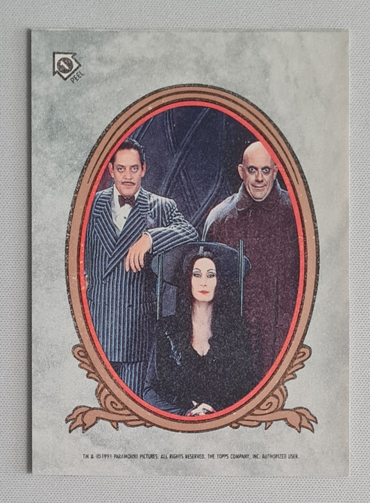 Addams Family - 1991 Topps Paramount Pictures #1