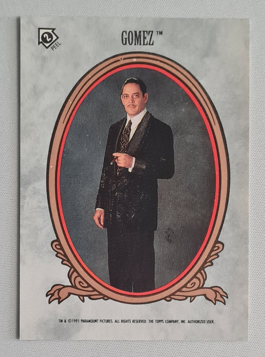 Addams Family - 1991 Topps Paramount Pictures #2 Featuring: Gomez