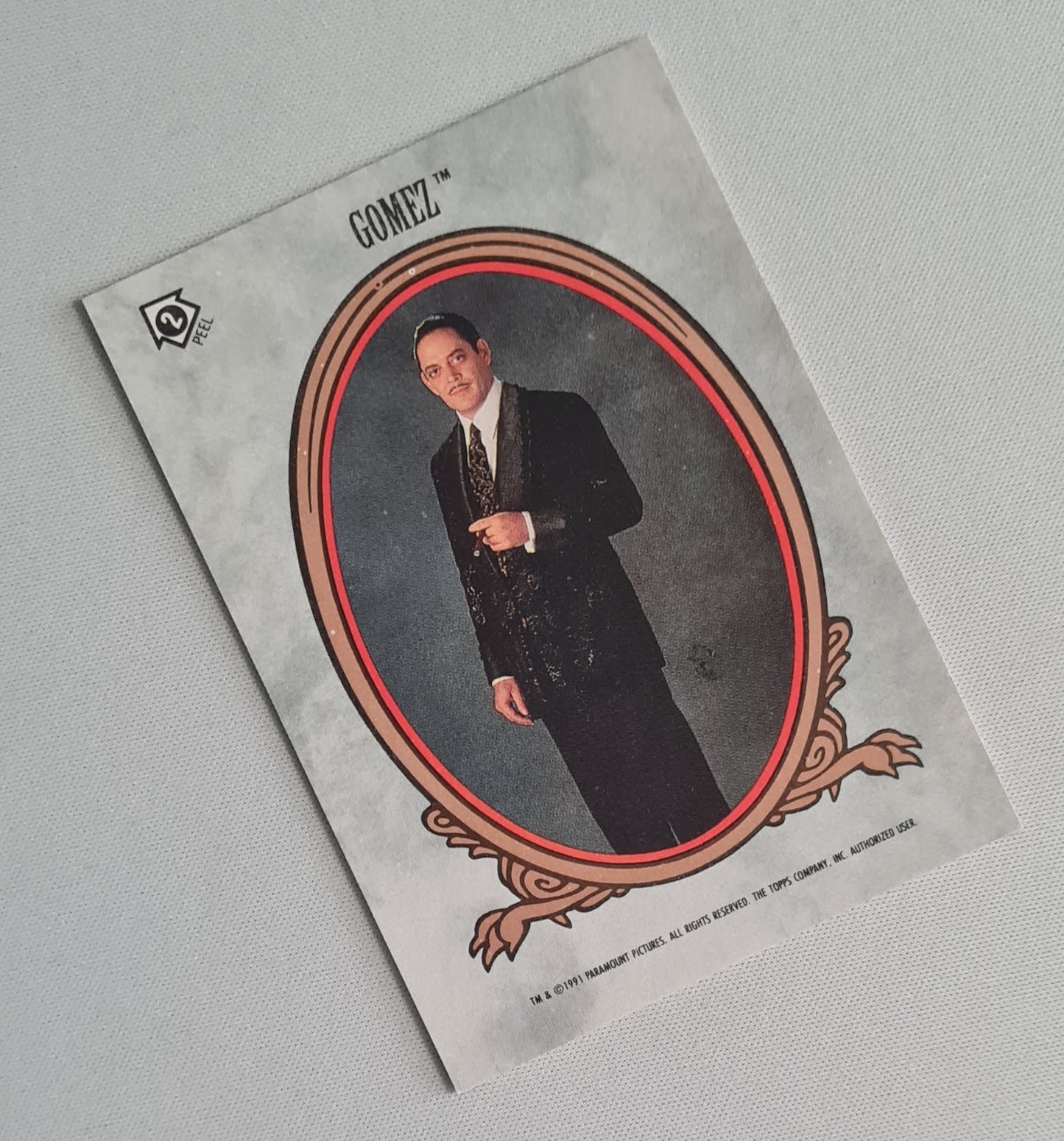 Addams Family - 1991 Topps Paramount Pictures #2 Featuring: Gomez