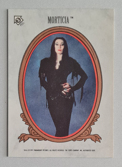 Addams Family - 1991 Topps Paramount Pictures #3 Featuring: Morticia