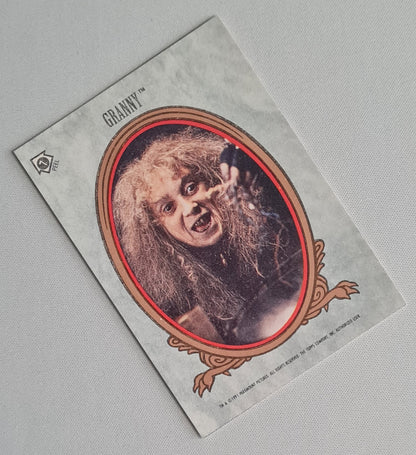 Addams Family - 1991 Topps Paramount Pictures #7 Featuring: Granny
