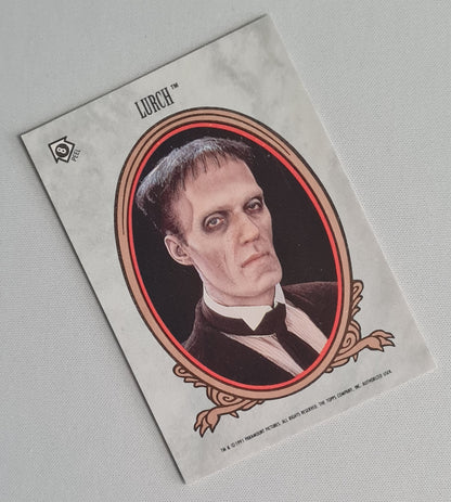 Addams Family - 1991 Topps Paramount Pictures #8 Featuring: Lurch